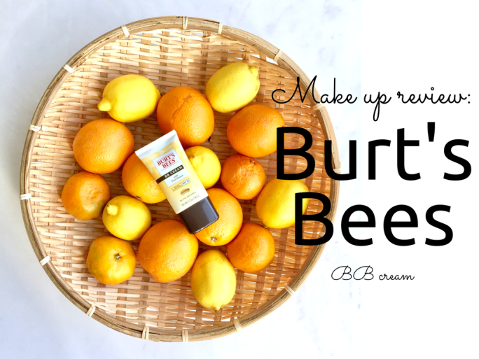 Burt's Bees BB cream review and swatch in light/medium