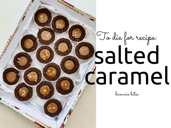 salted caramel brownie bites recipe blog Findianlife