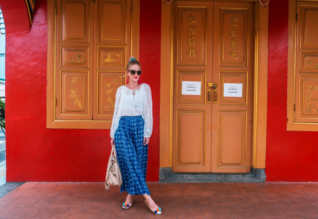 Boho outift in Little India blog Findianlife