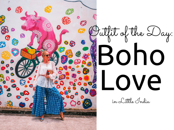 Boho outift in Little India blog Findianlife